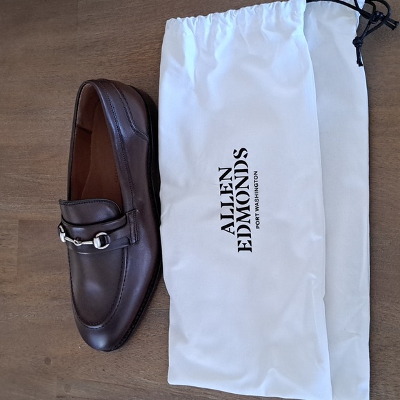Allen Edmonds Randolph Bit Loafer - Color: Espresso Leather - Size: Men 11 E - Picture 10 of 10